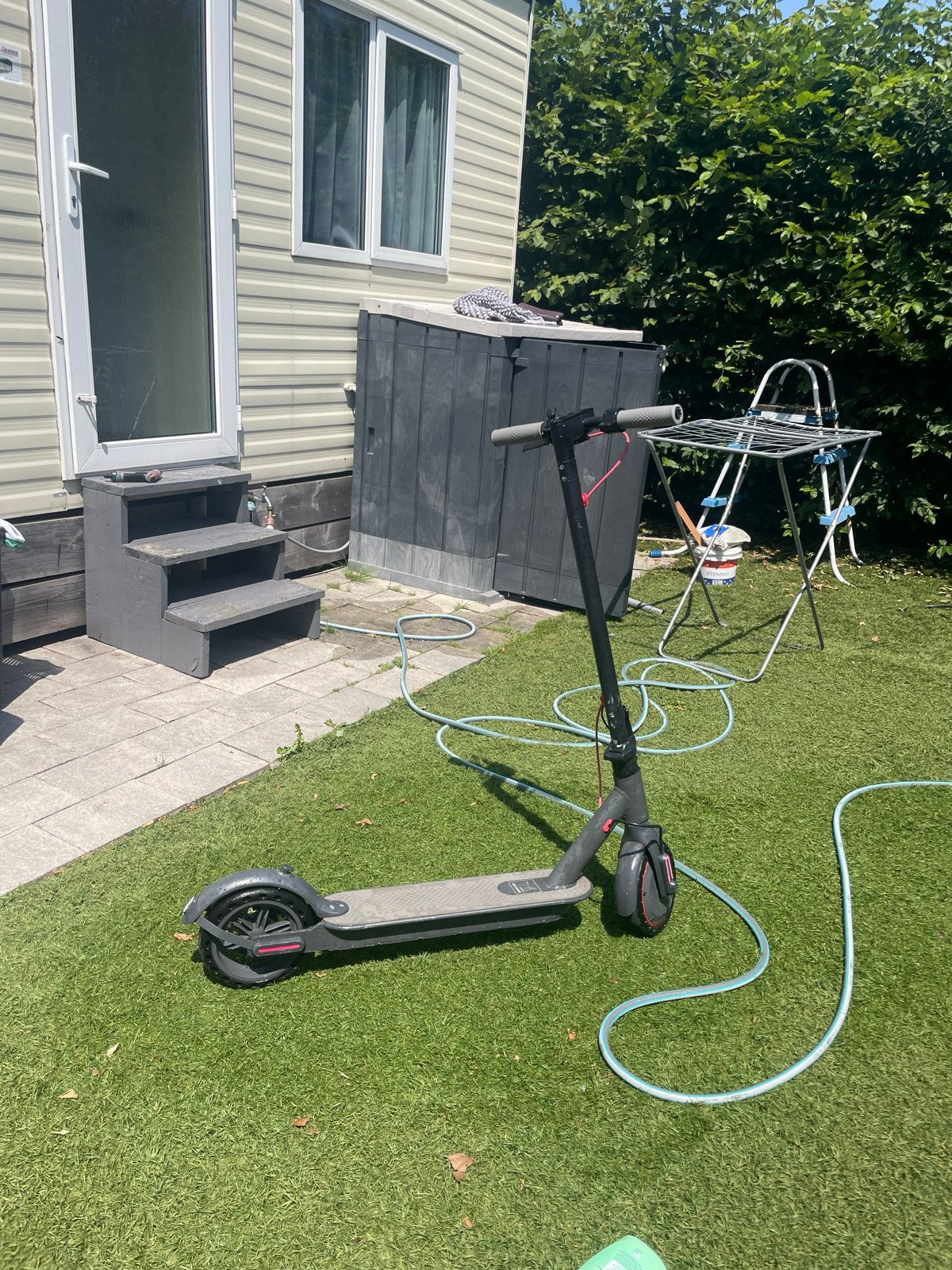 AOVOPRO Elektrische step - Achterband trilt, Ophalen, Gebruikt, Elektrische step (E-scooter)