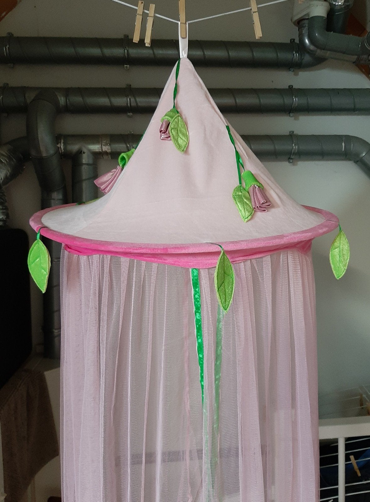 Klamboe voor kinderkamer - prinsessen, Ophalen of Verzenden, Gebruikt, Klamboe