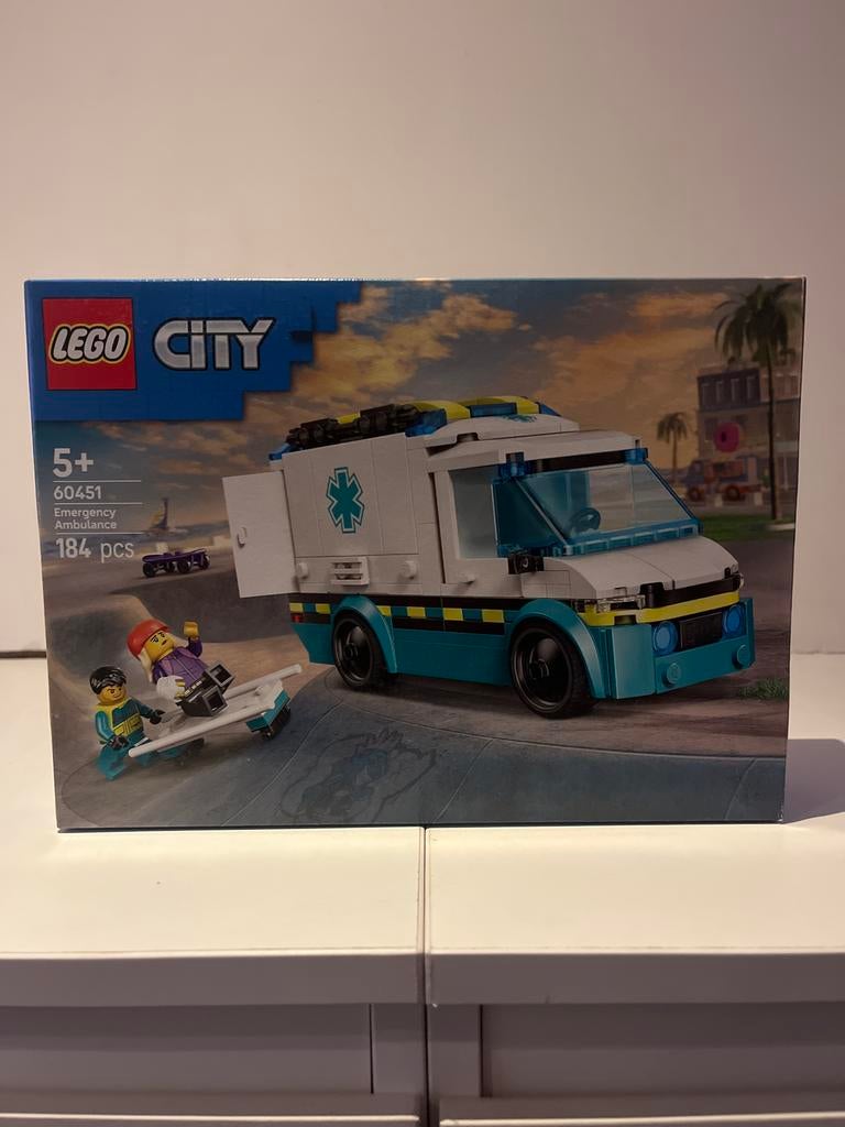 LEGO City 60451 Ambulance - Nieuw in doos, City, Lego, Nieuw, Ophalen of Verzenden