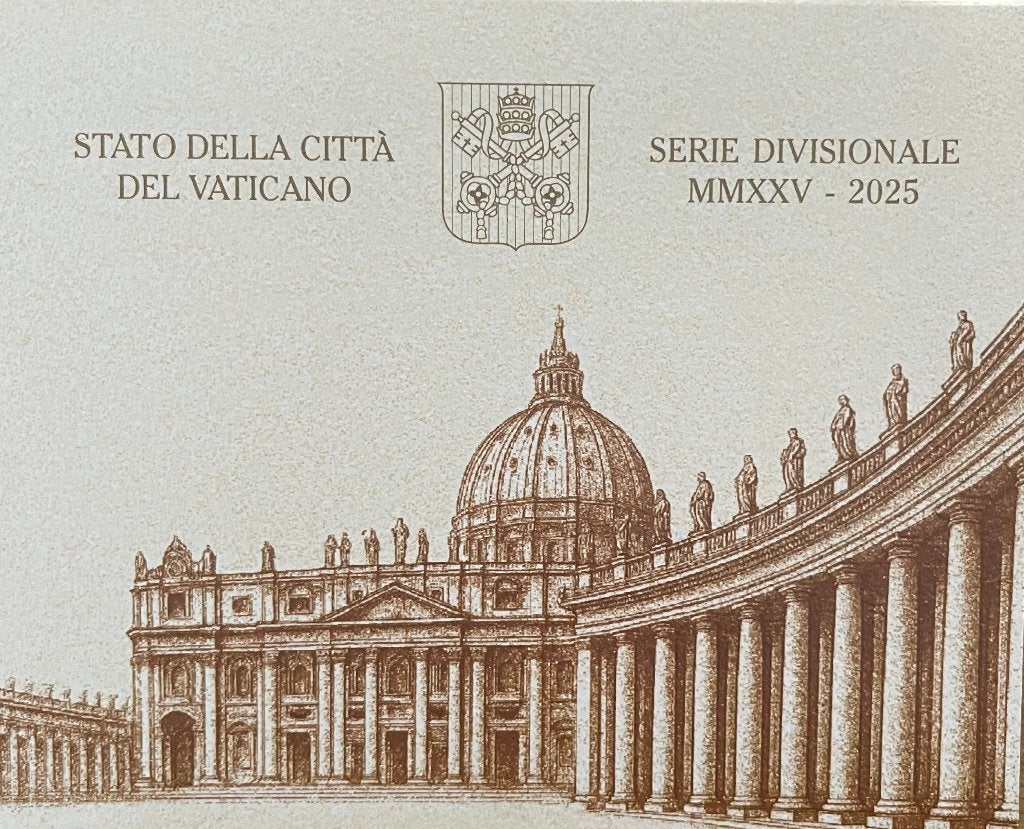 BU Set Vaticaan 2025 blister 1 cent t/m 2 euro, Ophalen of Verzenden, Vaticaanstad, Overige waardes, Setje