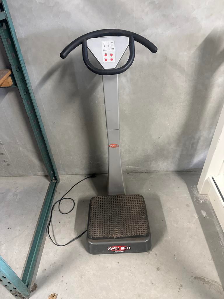 Power Maxx Vibrations trilplaat, Sport en Fitness, Ophalen of Verzenden, Gebruikt, Metaal, Trilplaat
