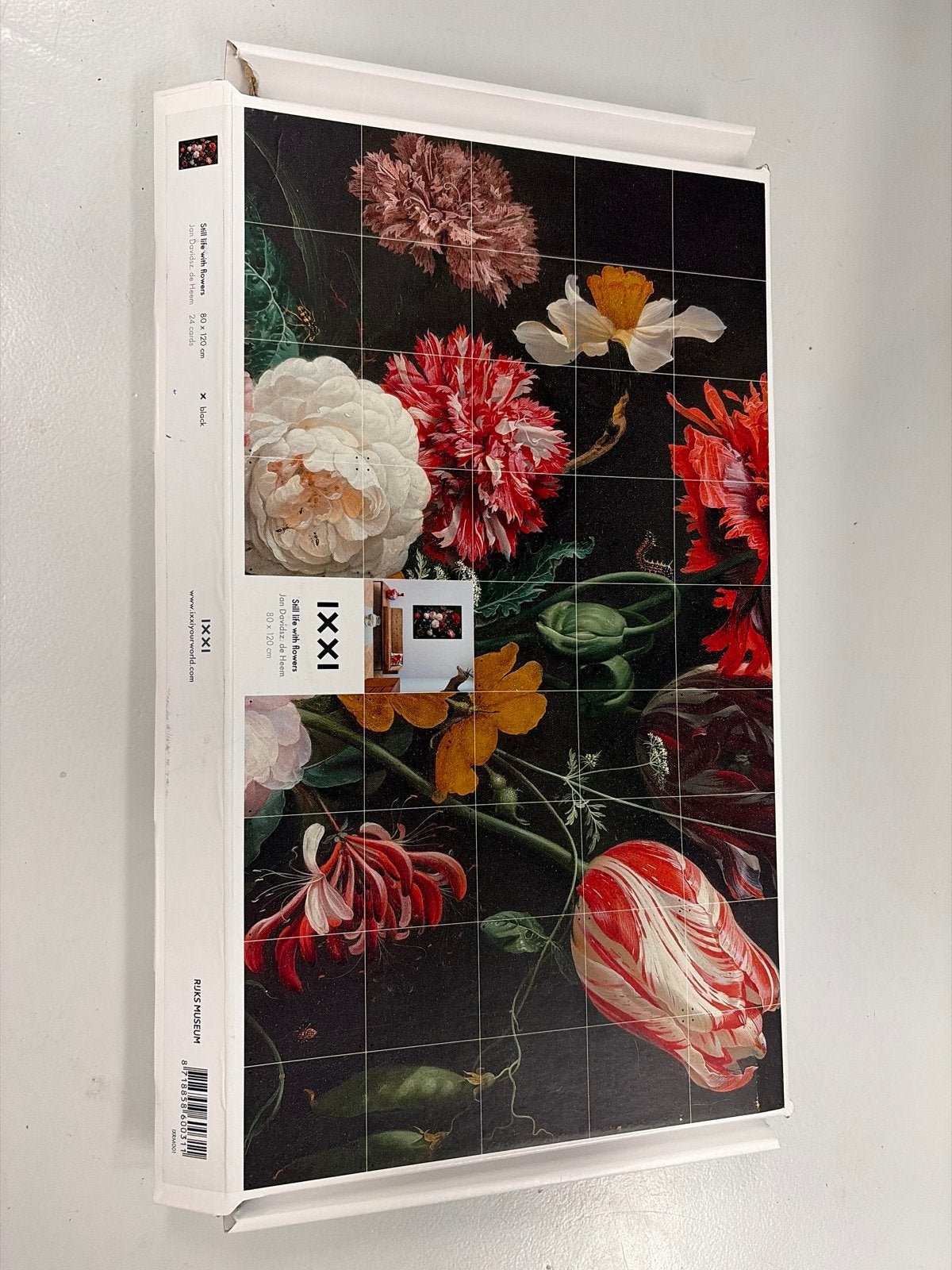 IXXI Wanddecoratie Stilleven met Bloemen 120x80 cm, 120 cm, Meerkleurig, Ophalen of Verzenden, Zo goed als nieuw