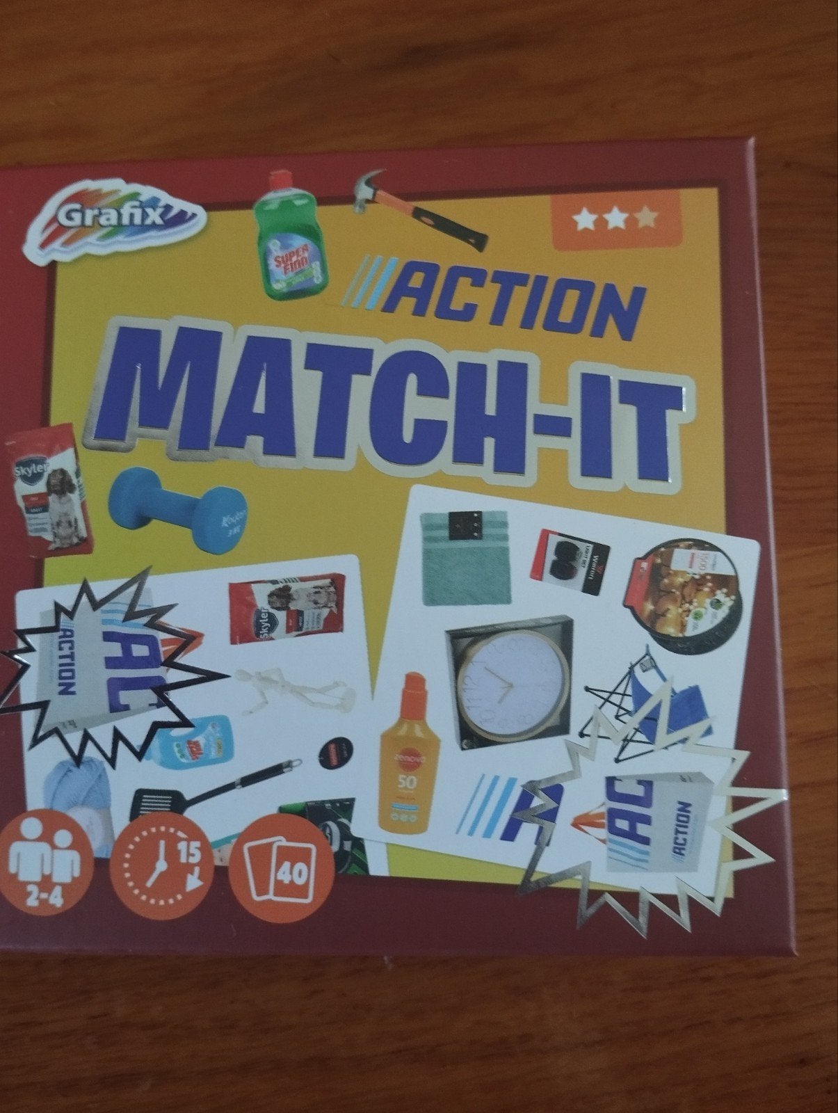 NIEUW - Grafix Match-It zoekspel (vergelijkbaar met Dobble), Hobby en Vrije tijd, Gezelschapsspellen | Bordspellen, Drie of vier spelers