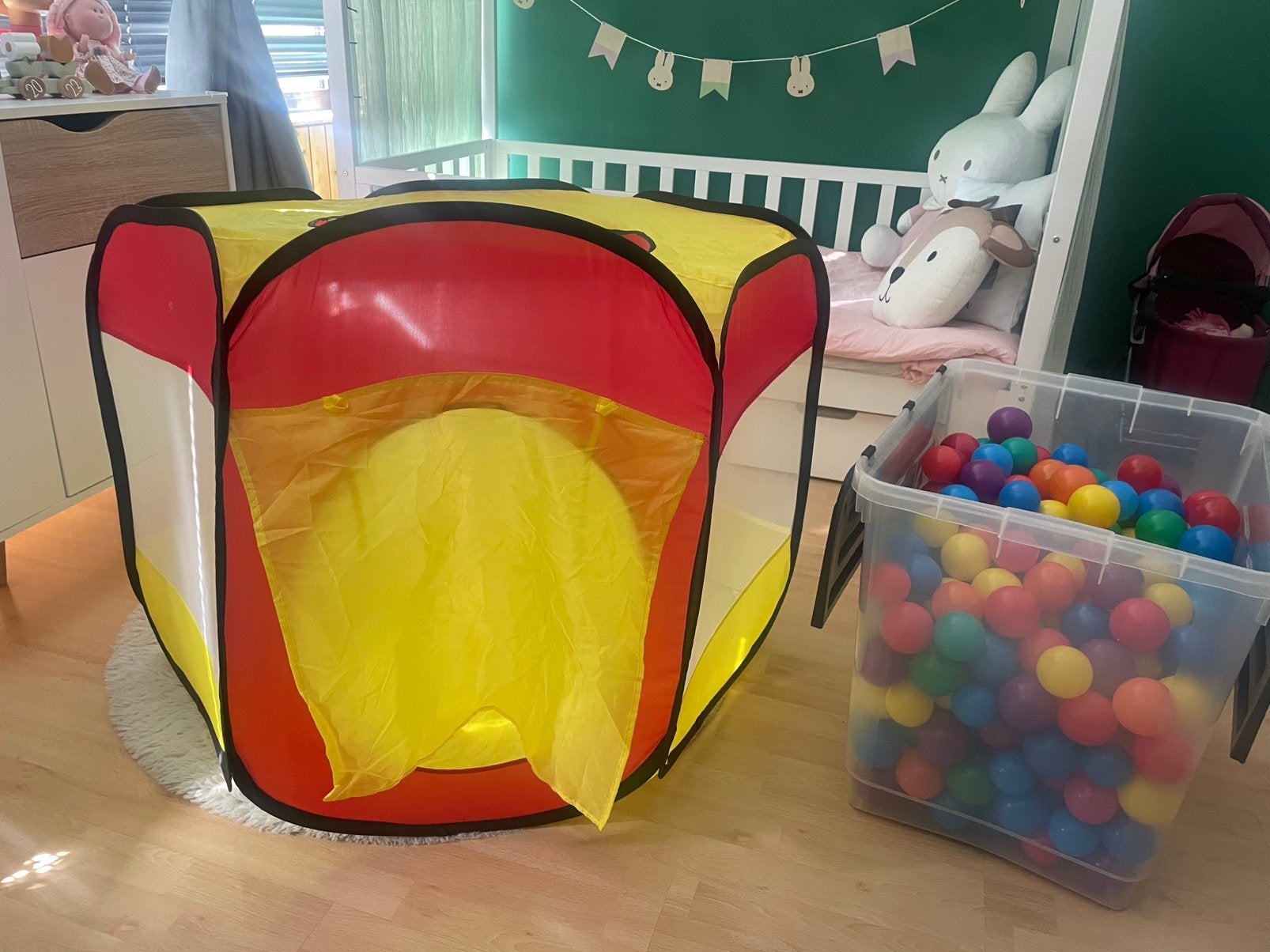 Ballenbak met ballen - Vaste prijs 12,50, Ophalen, Gebruikt