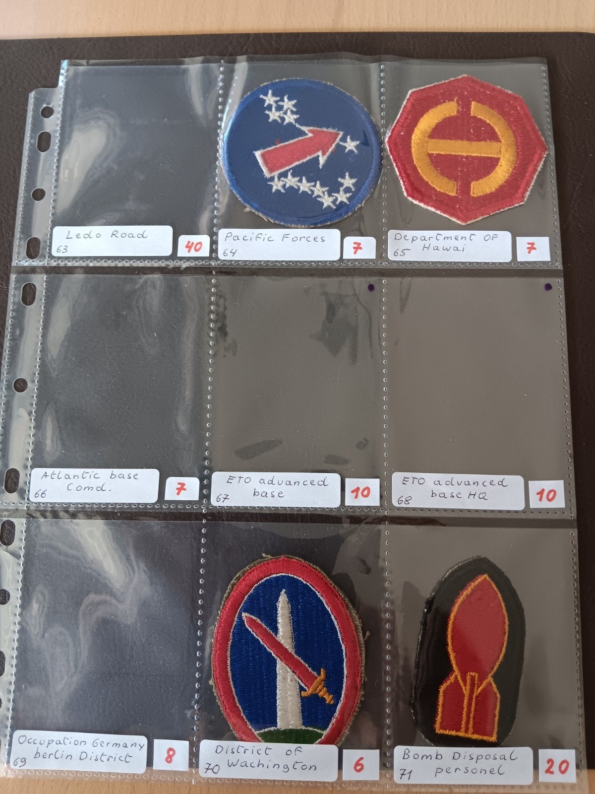 Us ww2 patches, Ophalen of Verzenden, Amerika, Embleem of Badge