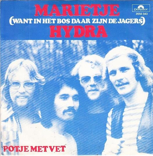 hydra - marietje (want in het bos daar zijn de jagers) 1974, Fotohoes, Ophalen of Verzenden, Zo goed als nieuw, Nederlandstalig