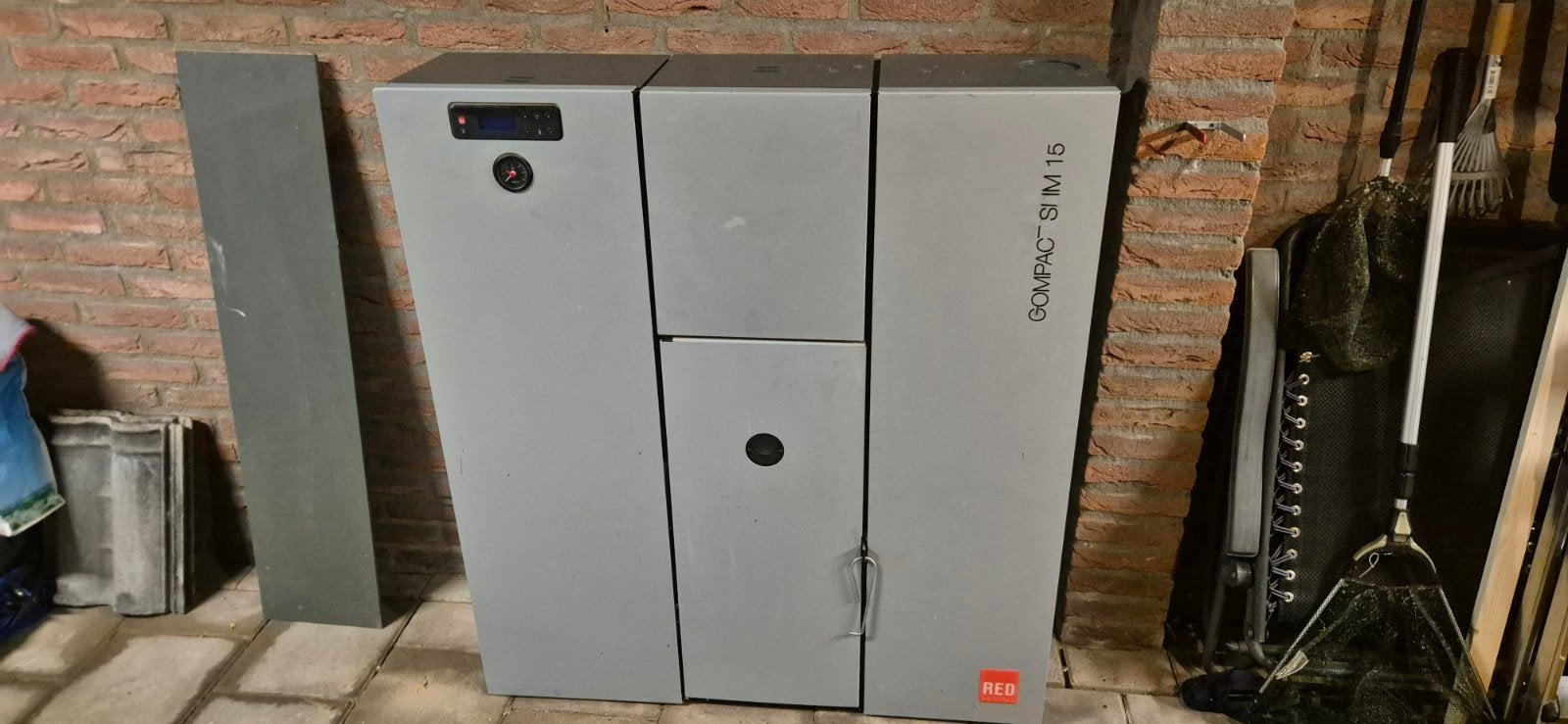 Palletketel RED Heating COMPACT SLIM 15., Ophalen, Gebruikt, Overige typen, 60 tot 150 cm