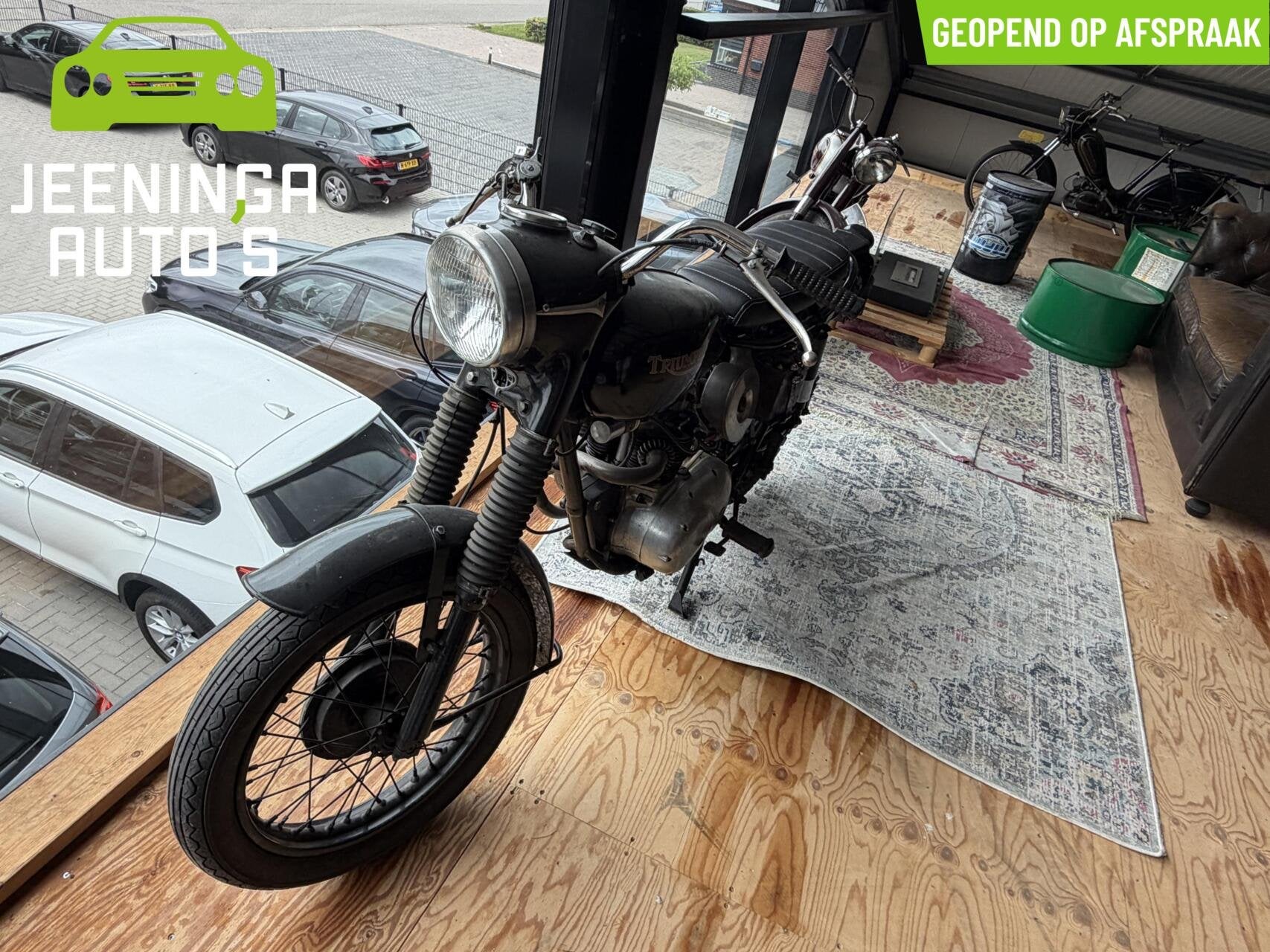 Triumph 3TA, Motoren, Motoren | Triumph, 351 cc, Info@jeeninga-autos.nl, Bedrijf, Roazeloane 60