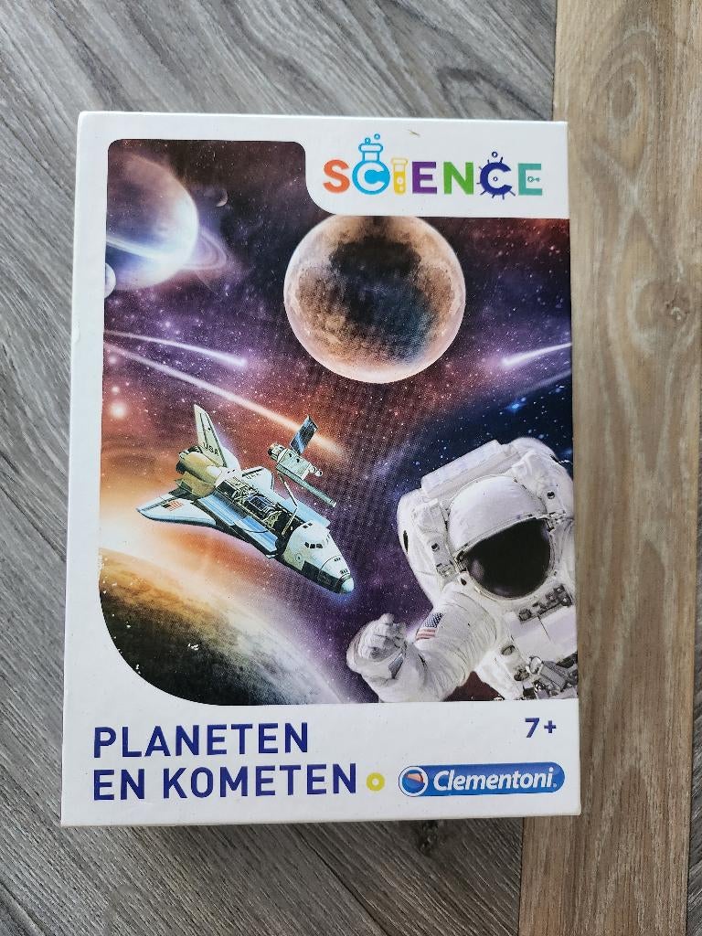 Sciene planeten en kometen, Clementoni, Ophalen, Zo goed als nieuw, Ontdekken