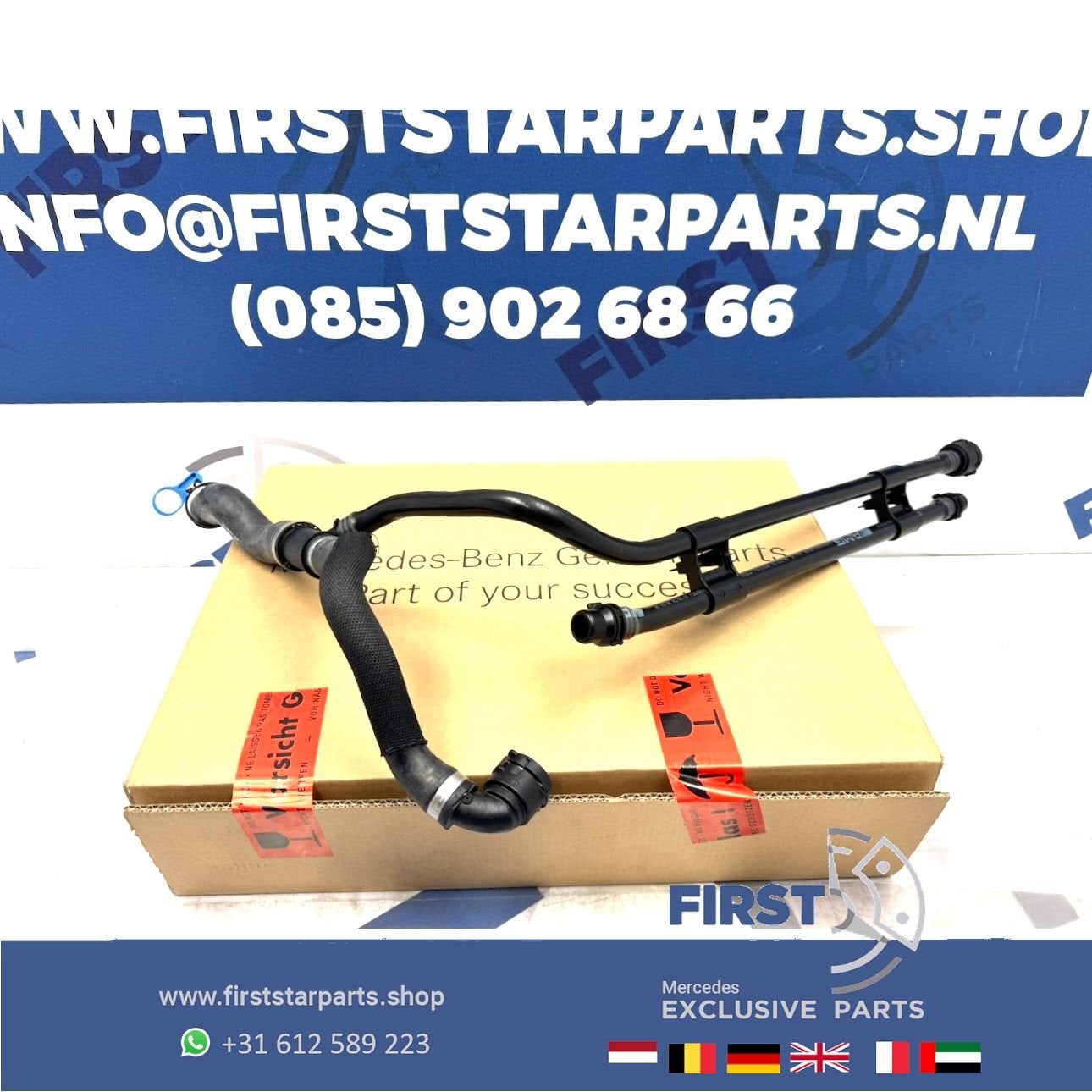 C63 KOELSLANG BUIS Mercedes W206 W254 W167 W236 AMG MOTOR SL, Gebruikt, -, Ophalen of Verzenden, -