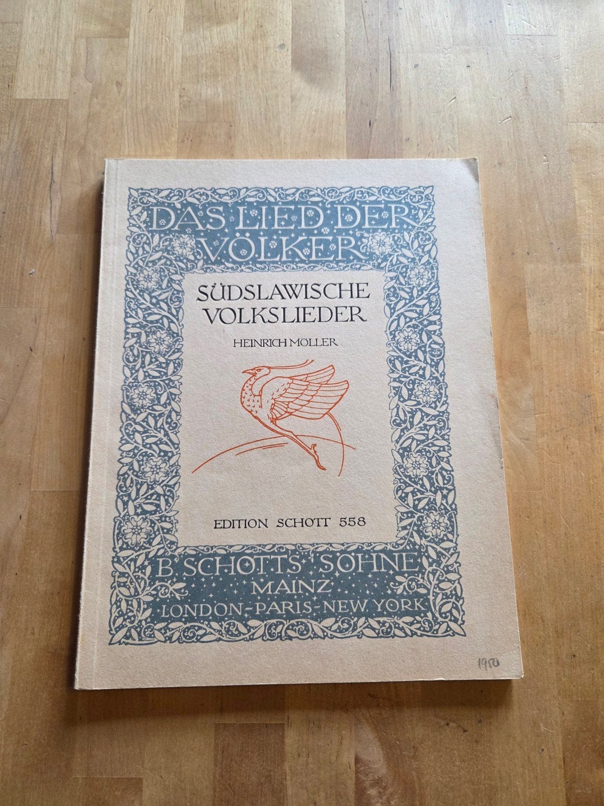 Das Lied der Völker: Zuid-Slavische Volksliederen, Muziek en Instrumenten, Bladmuziek, Gebruikt, Verzenden, Wereldmuziek, Thema