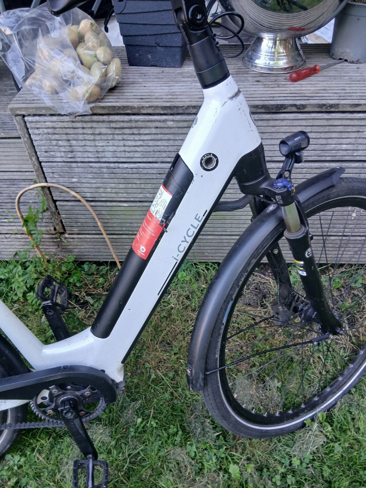 i-CYCLE elektrische fiets met Bafang motor, Fietsen en Brommers, Elektrische fietsen, Overige merken, Gebruikt, Ophalen of Verzenden