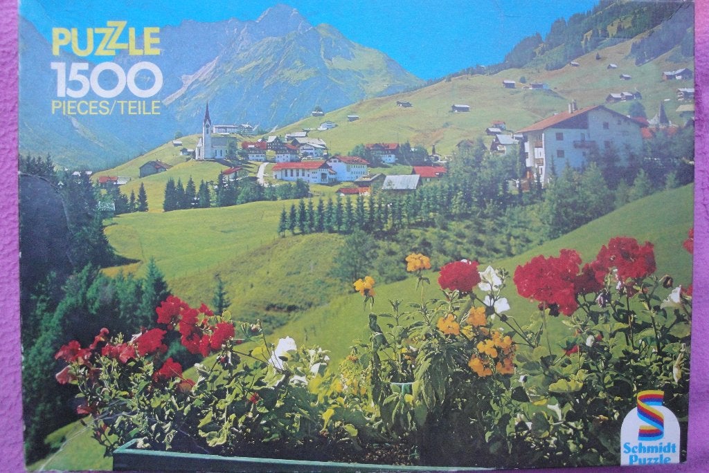 SCHMIDT AMBASSADAR PUZZLE 1.500 stukjes  2,95euro., Hobby en Vrije tijd, Ophalen of Verzenden, 500 t/m 1500 stukjes, Zo goed als nieuw