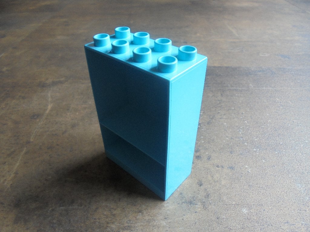 Lego Duplo Furniture Cabinet 2x4x5 (zie foto's) 2, Ophalen of Verzenden, Gebruikt, Losse stenen, Duplo