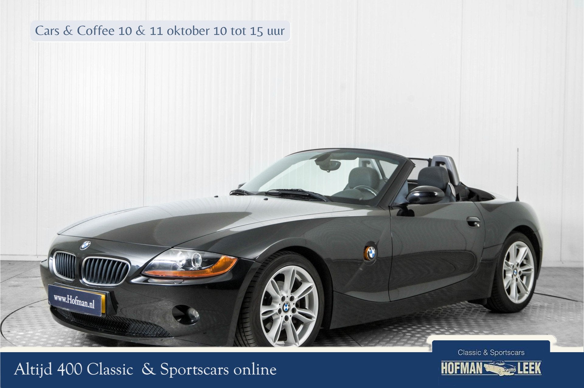 BMW Z4 Roadster 2.5i (bj 2004), Achterwielaandrijving, Gebruikt, Cabriolet, Lederen bekleding