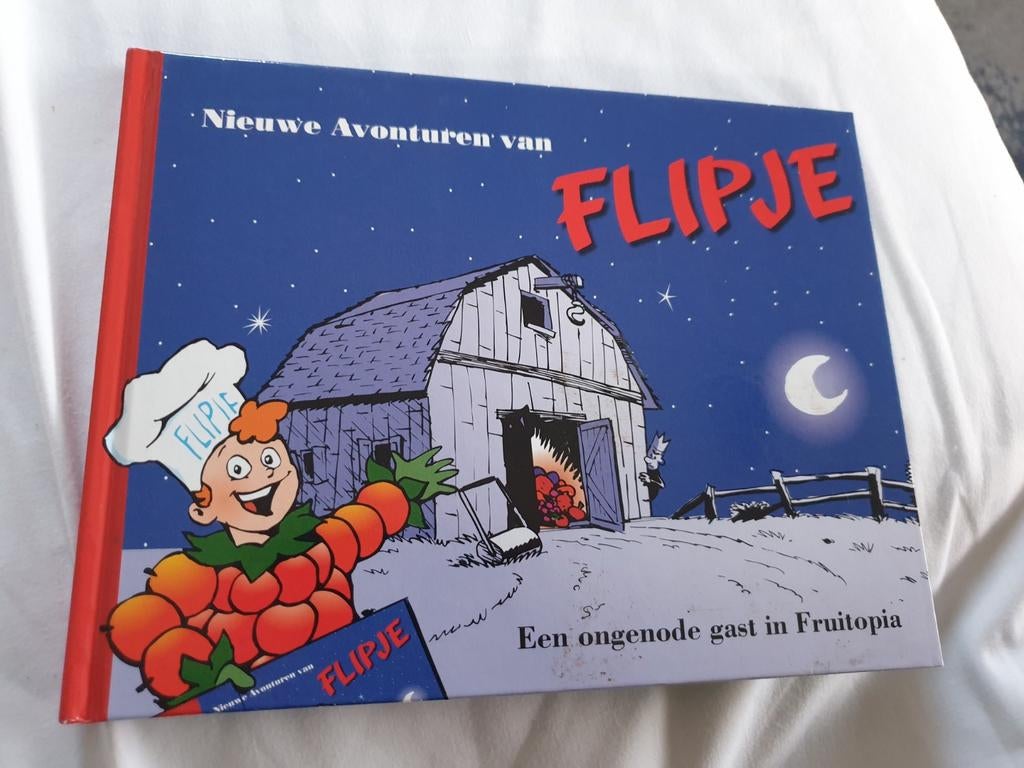 Nieuwe Avonturen van Flipje: Een ongenode gast in Fruitopia, Boeken, Ophalen of Verzenden, Zo goed als nieuw, Onbekend, Fictie algemeen