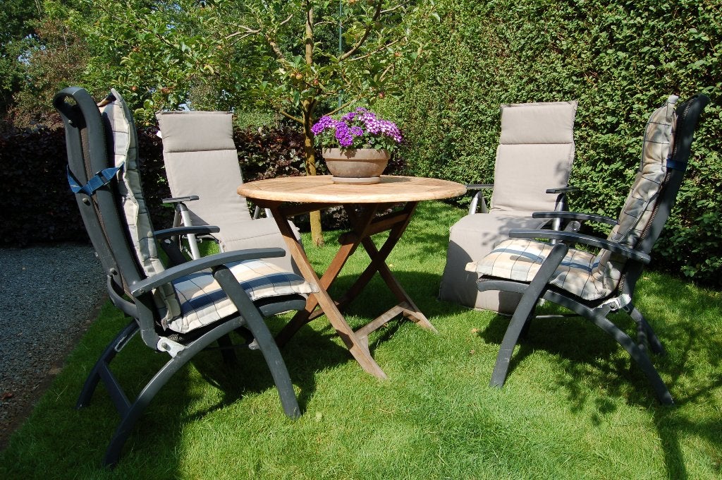 Tuinstoelen, Tuin en Terras, Ophalen, Gebruikt, Aluminium, Verstelbaar
