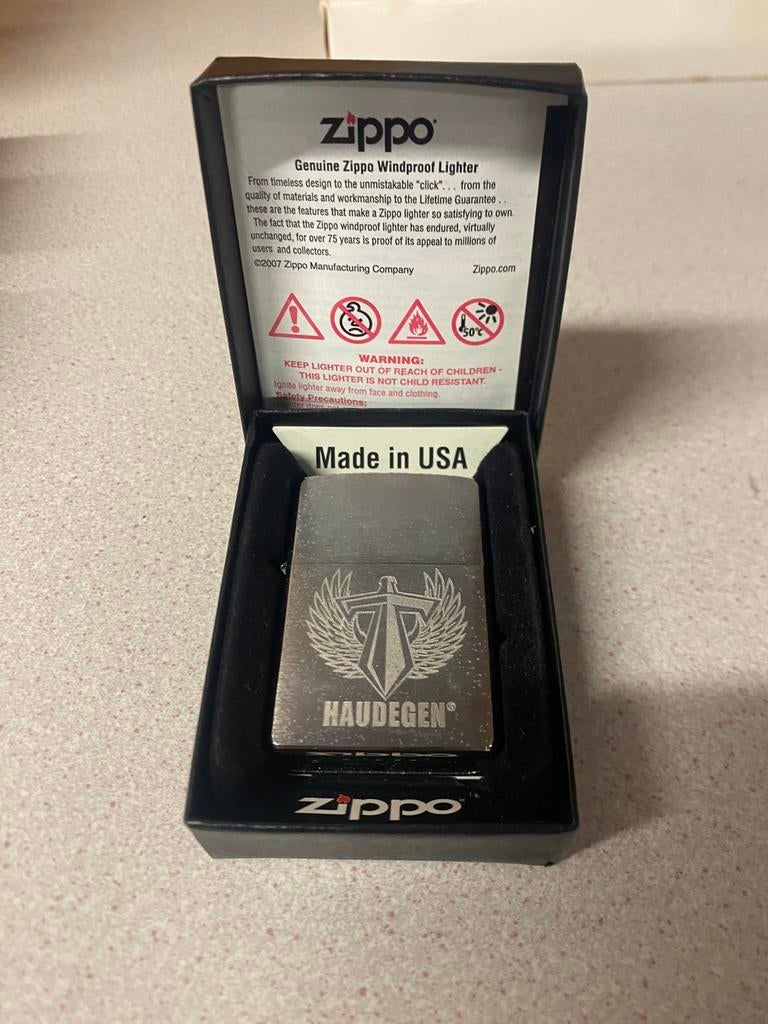 Zippo haudegen, Ophalen of Verzenden, Zo goed als nieuw, Aansteker