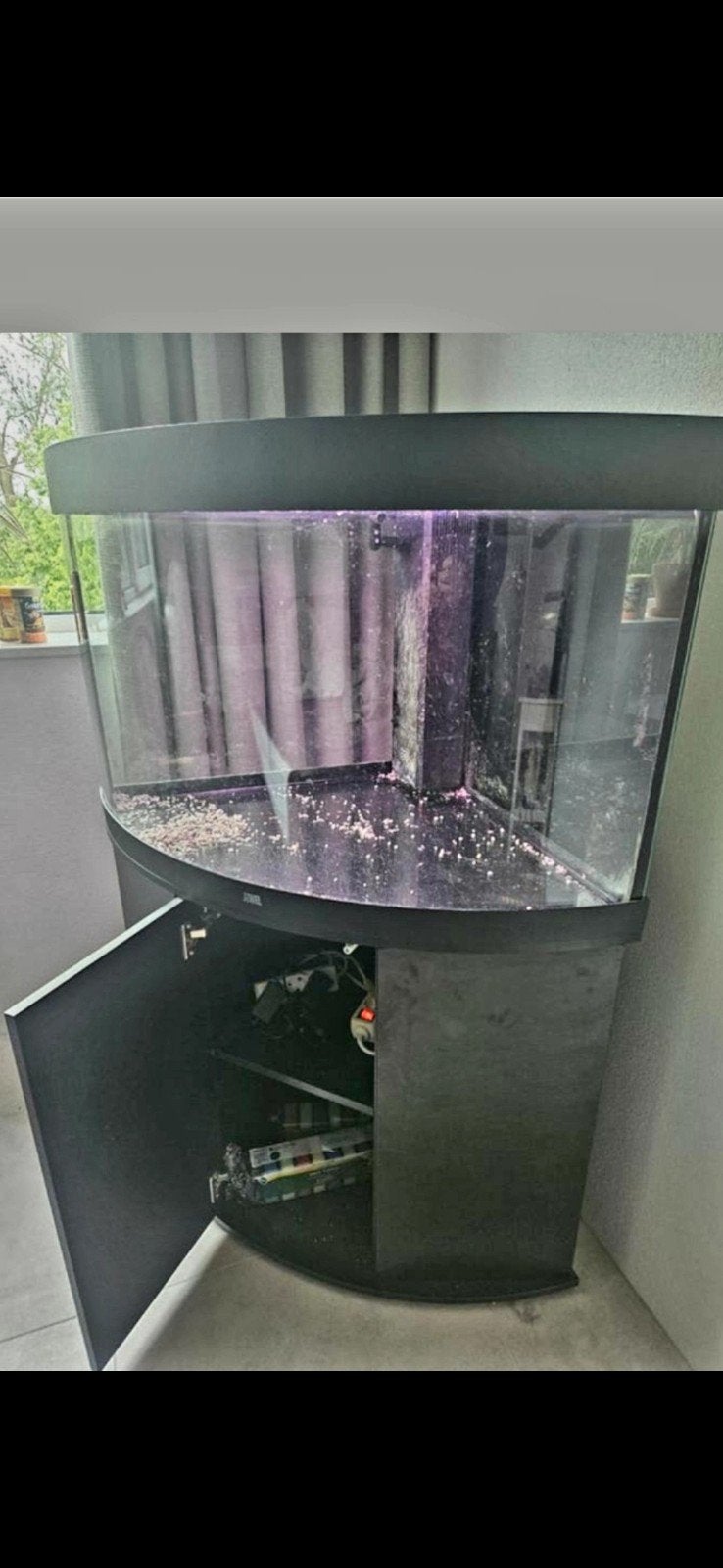 Juwel 200 liter met onderkast, Ophalen of Verzenden, Gebruikt, Leeg aquarium