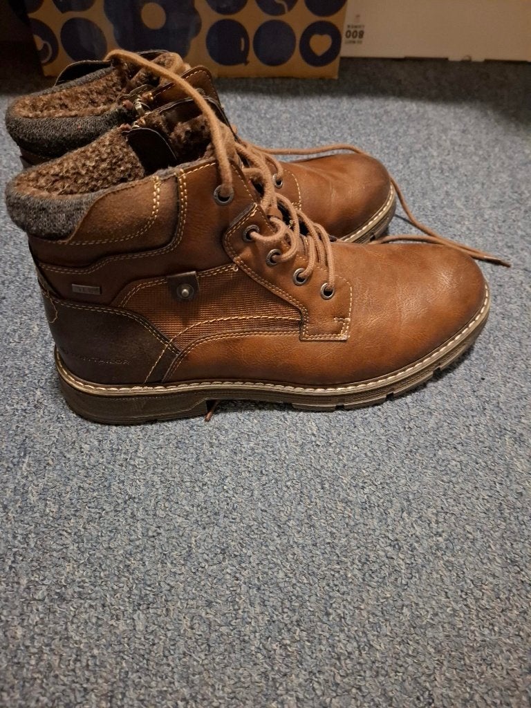 Tom Tailor Heren boots maat 44, Bruin, Verzenden, Boots, Nieuw