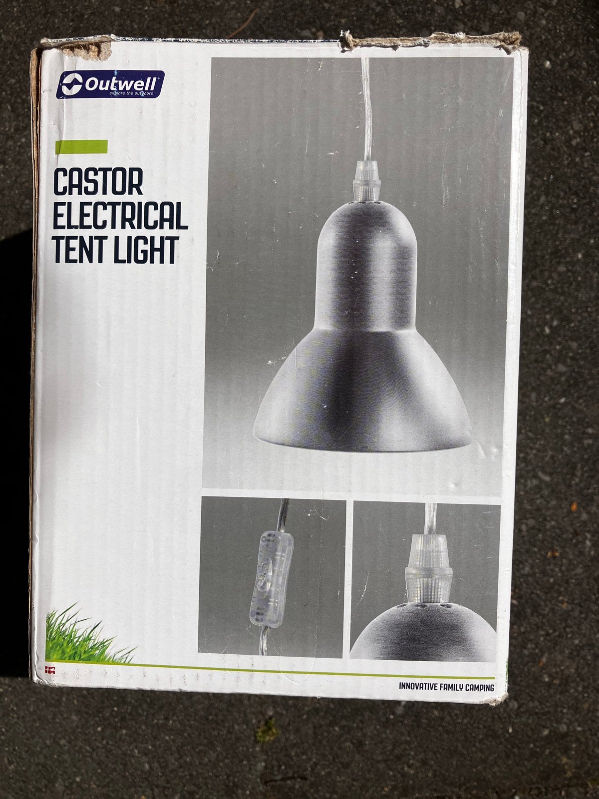 Outwell Castor Elektrische Tentlamp - Nieuw in Doos, Ophalen, Nieuw