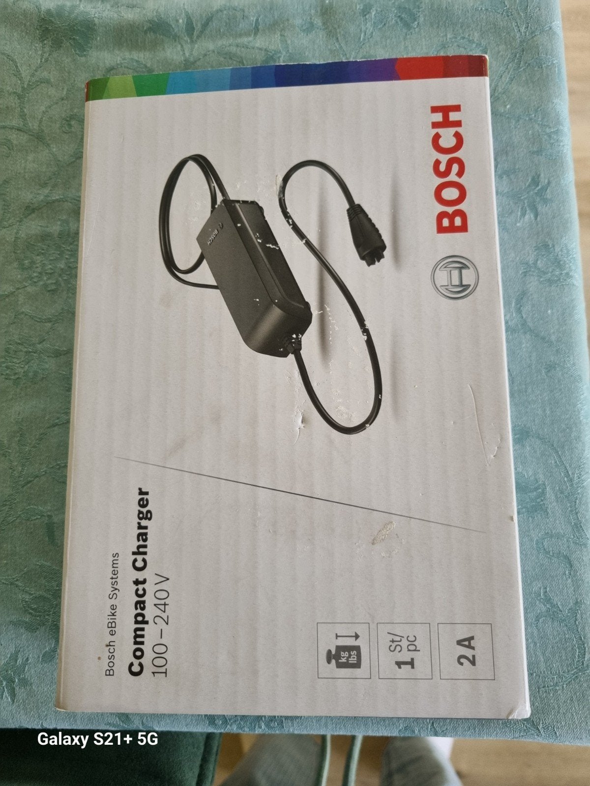 Bosch Compact Charger 2A voor eBike 100-240 V, Ophalen of Verzenden, Zo goed als nieuw