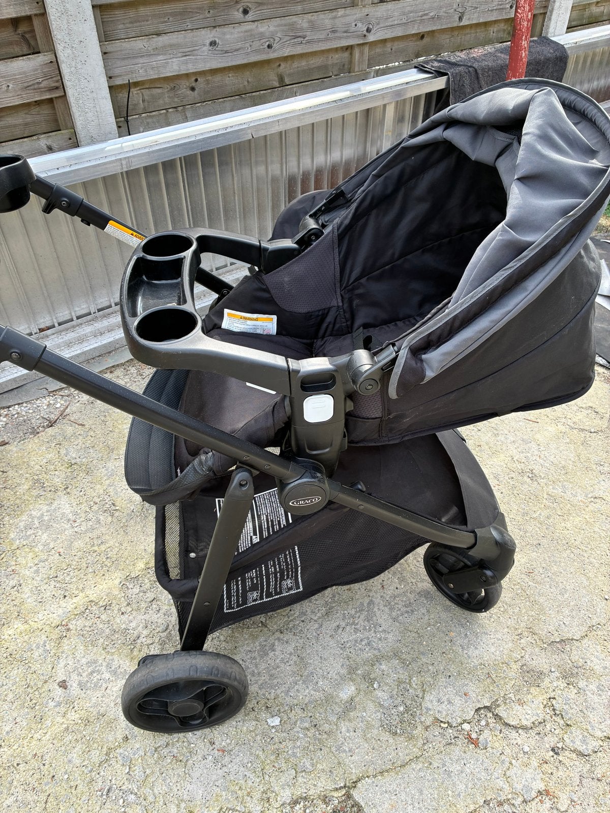 Graco Modes Kinderwagen en Snugride 35 Lite LX Autostoel, Ophalen, Verstelbare rugleuning, Graco, 0 t/m 13 kg