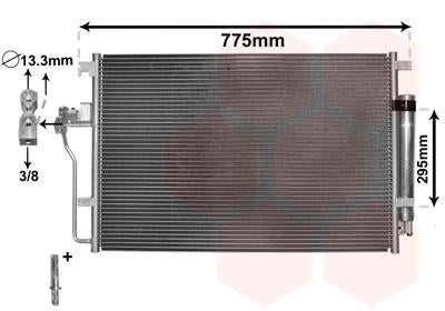 airco condensor Mercedes Sprinter, Info@vanwezel.be, Van wezel, Ophalen of Verzenden, Mercedes-Benz