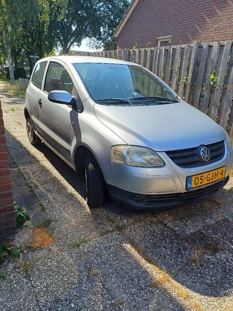 Volkswagen Fox 1.2 40KW 2008 Grijs, Auto's, Volkswagen, Voorwielaandrijving, Stof, 969 kg, 4 stoelen