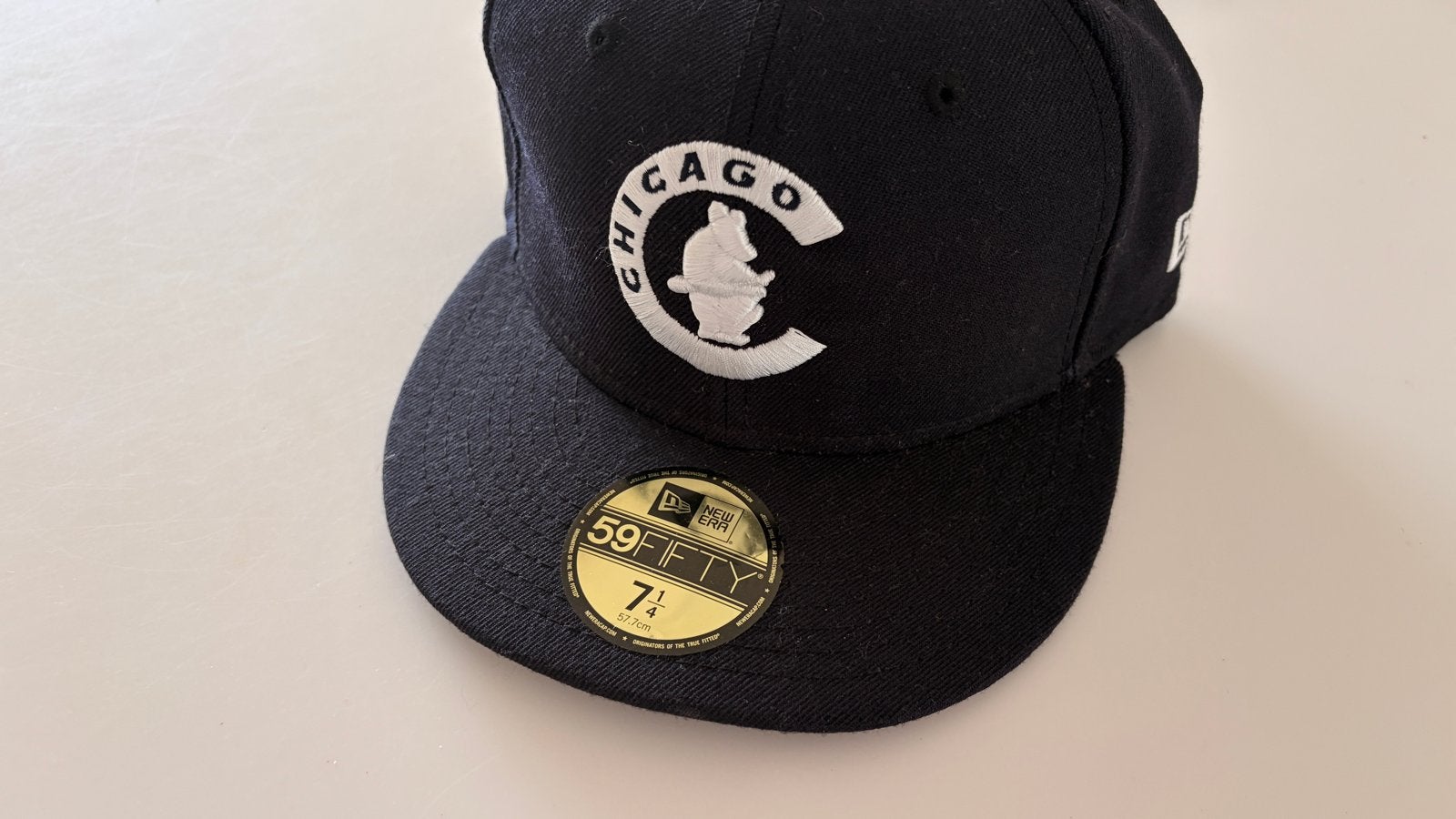 Chicago Cubs New Era 59Fifty Cap - Maat 7 1/4, Ophalen of Verzenden, Nieuw, Pet