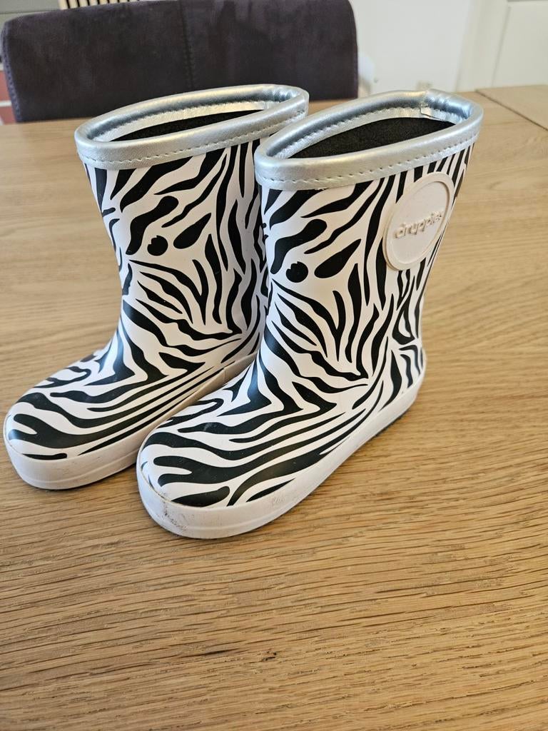 Druppies laarsjes maat 23 zebra print, Gebruikt, Jongen of Meisje, Druppies, Ophalen of Verzenden