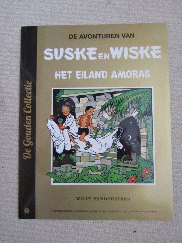 Suske en Wiske gouden collectie het eiland van Amaros, Eén stripboek, Verzenden, Nieuw, Willy Vandersteen