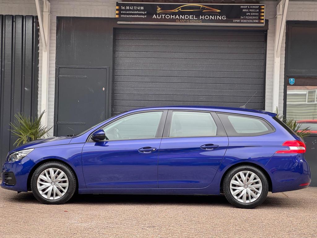 Peugeot 308 SW 1.2 PureTech|NAVI|6BAK|LEDER|CARPLAY|, Gebruikt, Euro 6, 1199 cc, Blauw