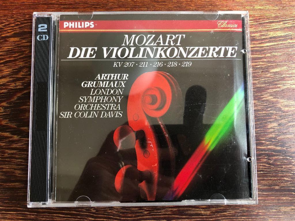 ( Mozart - Die Violinkonzerte / Grumiaux, Colin Davis, Ophalen of Verzenden, Classicisme, Zo goed als nieuw, Overige typen