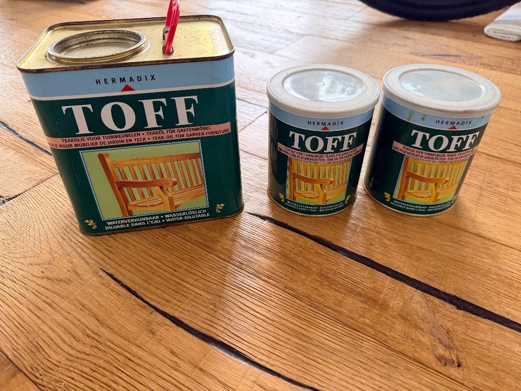 Toff teakolie voor tuinmeubelen 3,5 liter, Tuin en Terras, Ophalen, Nieuw