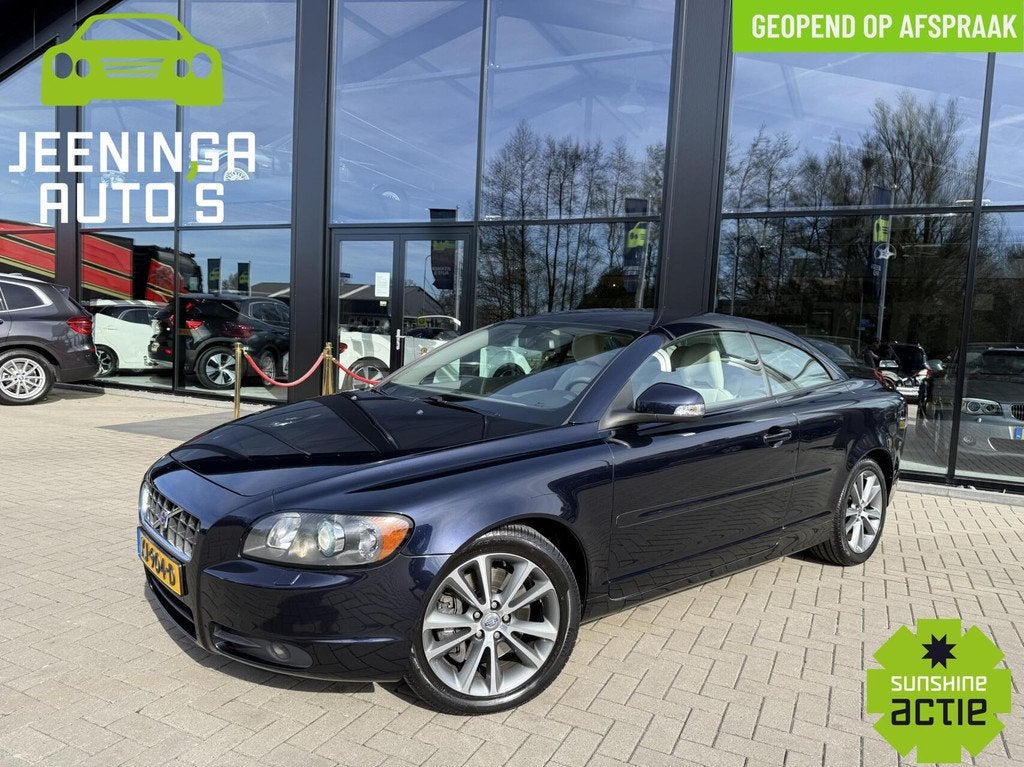 Volvo C70 Convertible 2.4 Summum|Leer|Stoelverwarming|17"|Me, Auto's, C70, Gebruikt, Beige, Cabriolet