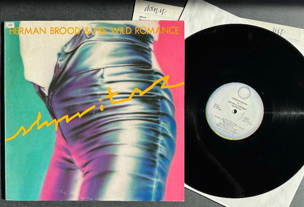 HERMAN BROOD & WILD ROMANCE - Shpritsz ( LP ), Inclusief insert, Ophalen of Verzenden, 12 inch, Poprock
