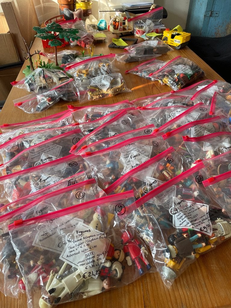 Vintage Playmobil verzameling – sets, figures & accessoires, Ophalen of Verzenden, Gebruikt