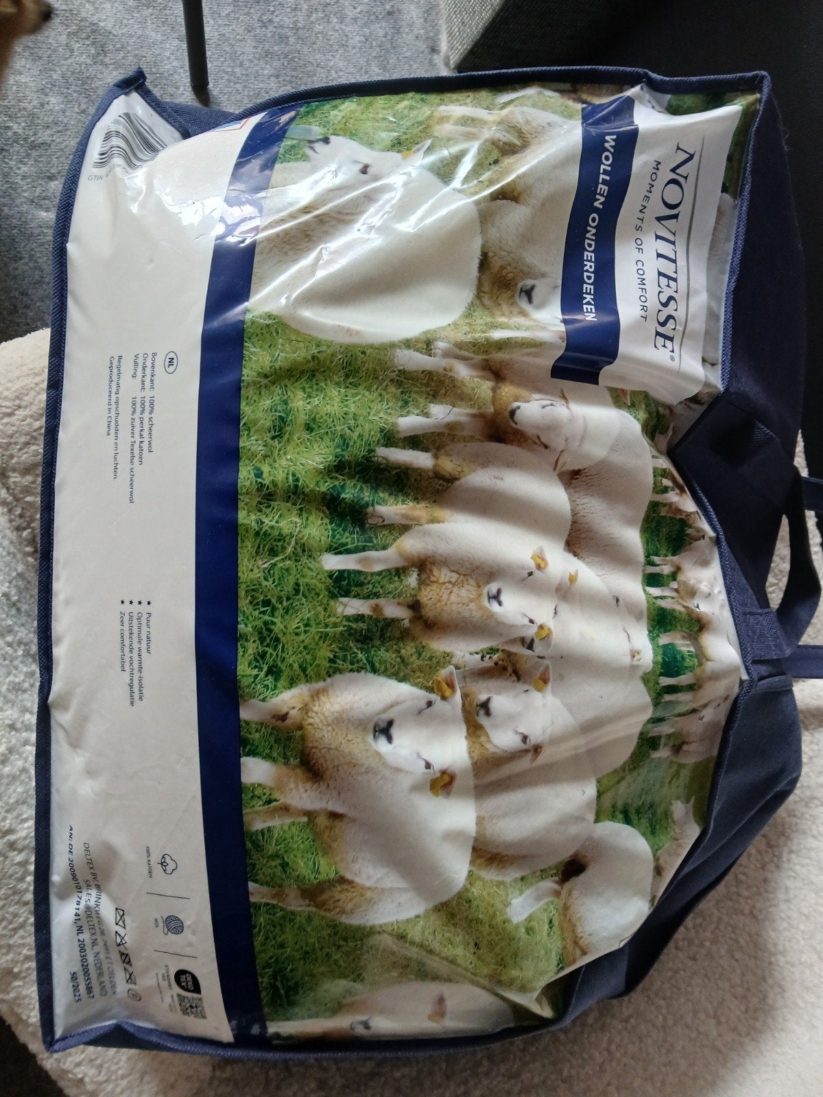 100% wool matrass cover. New, Ophalen, Nieuw, Eenpersoons, Hout