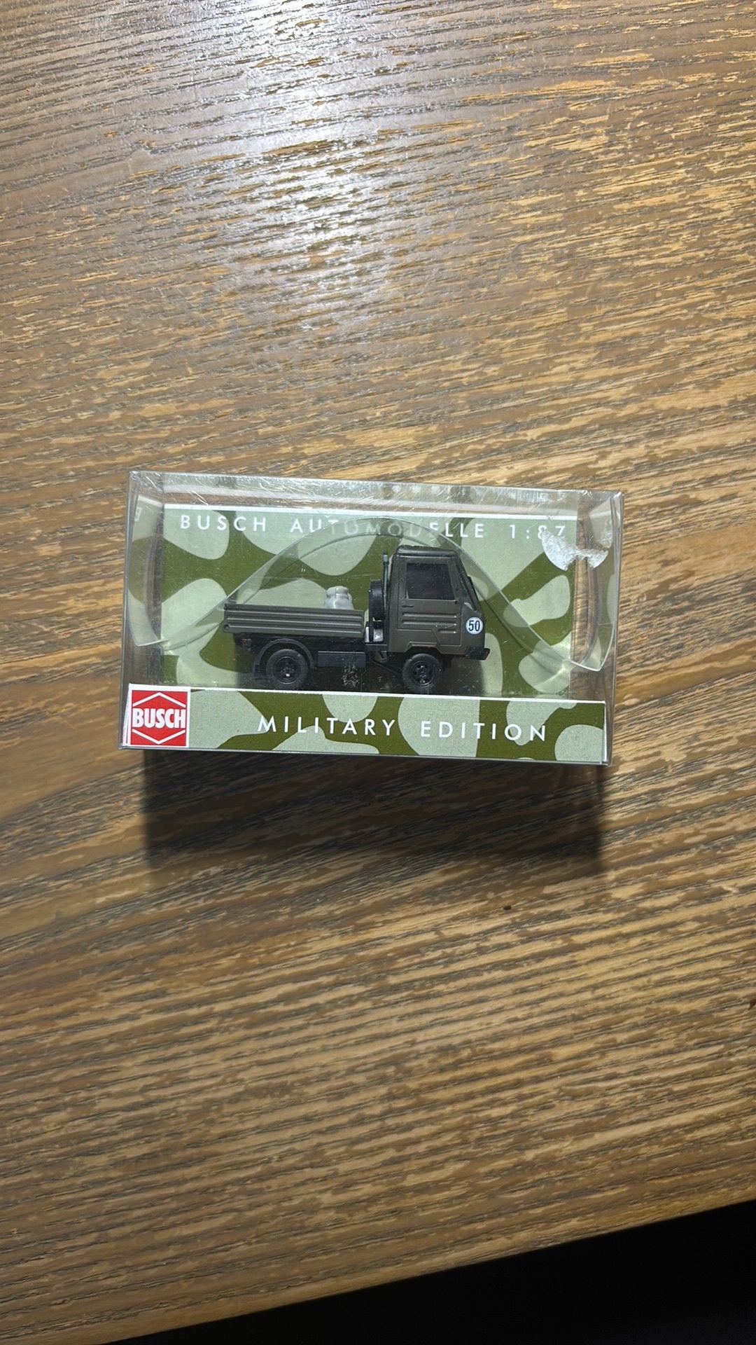 Busch Automodelle 1:87 Multicar Militair Editie, Ophalen of Verzenden, Nieuw, Bus of Vrachtwagen, Overige merken