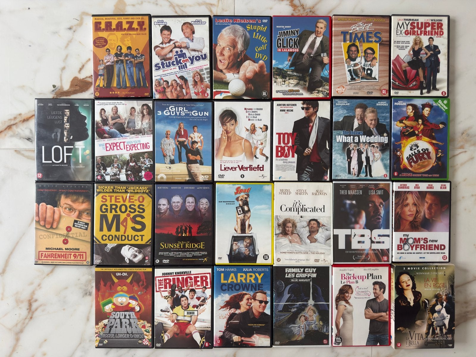 Grote collectie dvd's - Diverse genres, Cd's en Dvd's, Dvd's | Komedie, Ophalen, Nederlands, Overige genres, Vanaf 12 jaar