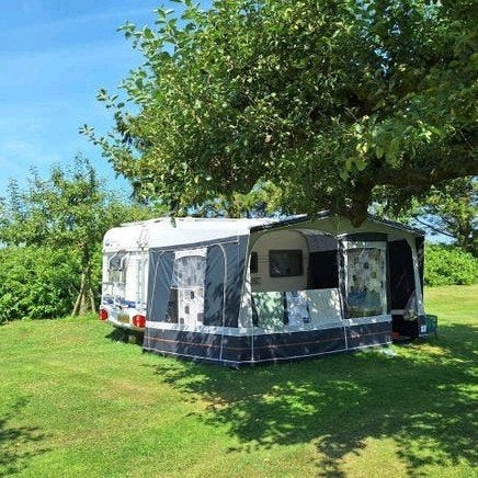 Caravan Hobby Excellent Easy 400 sf met nieuwe voortent, Hobby, Treinzit, Particulier, 4 tot 5 meter