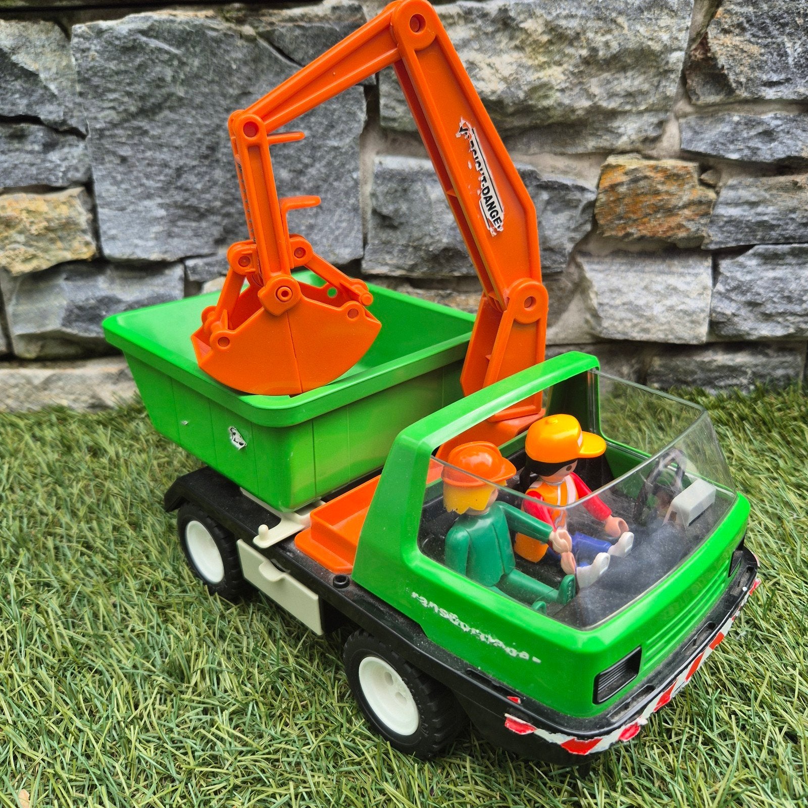 Playmobil kiepwagen met grijparm, Ophalen, Gebruikt, Losse onderdelen, Voertuig