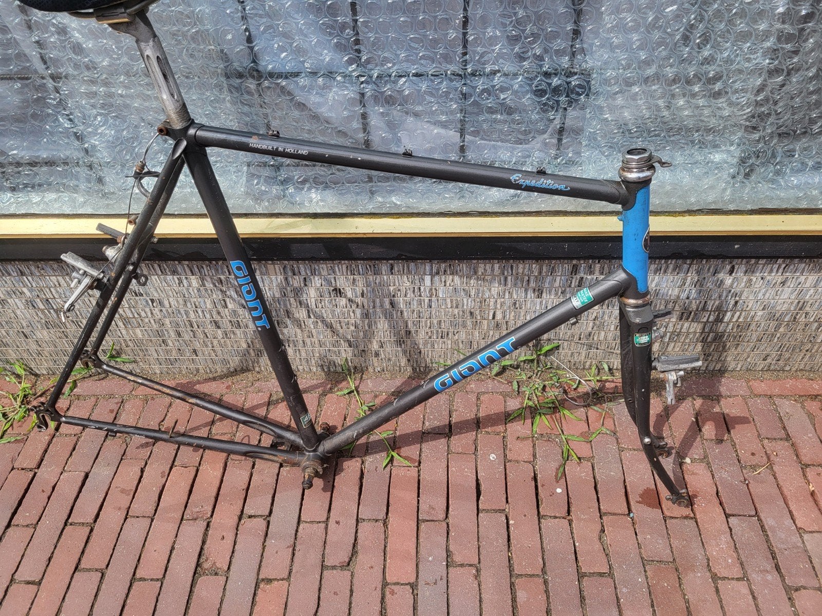 Giant expedition frame randonneur staal, Fietsen en Brommers, Ophalen, Frame, Gebruikt, Giant