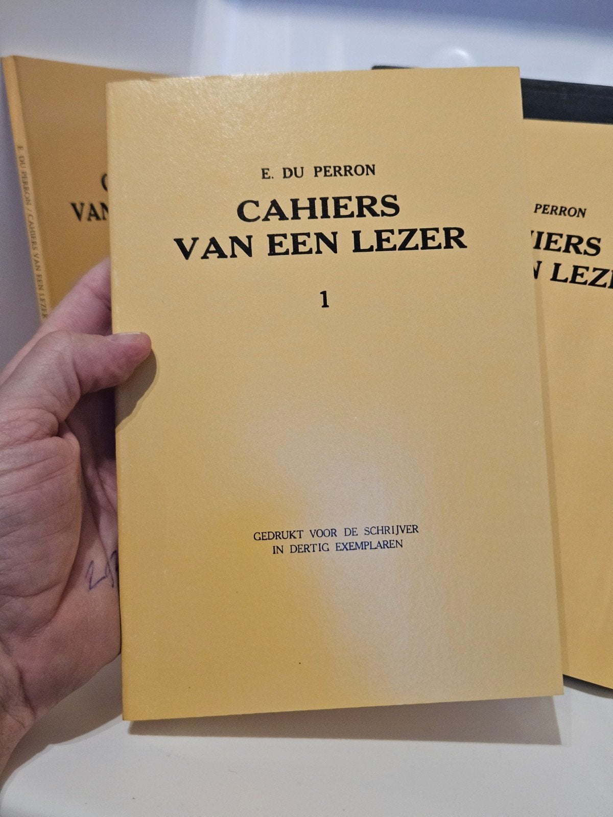 5 delige set E. du Perron Cahiers van een lezer, Gelezen, Ophalen of Verzenden, Eén auteur, E. du Perron