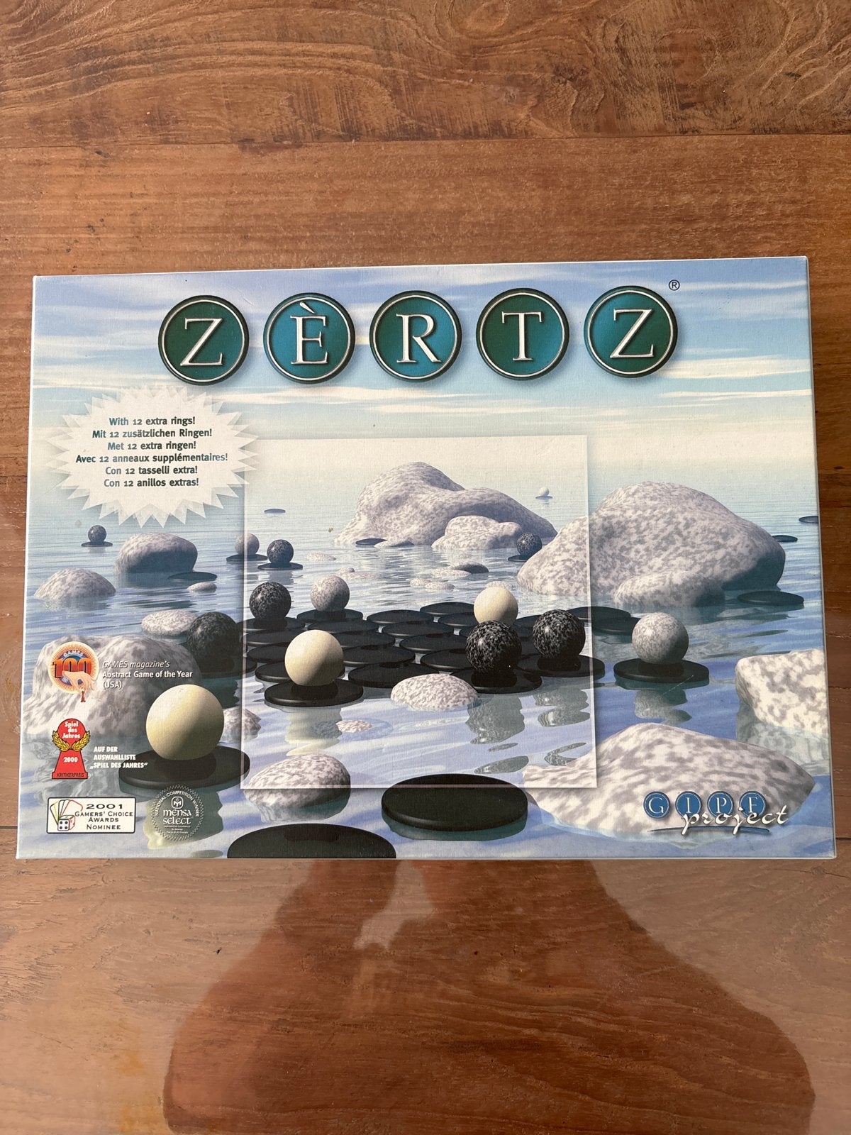 Zertz Bordspel - Strategisch Abstract Spel, Een of twee spelers, Ophalen of Verzenden, Gebruikt