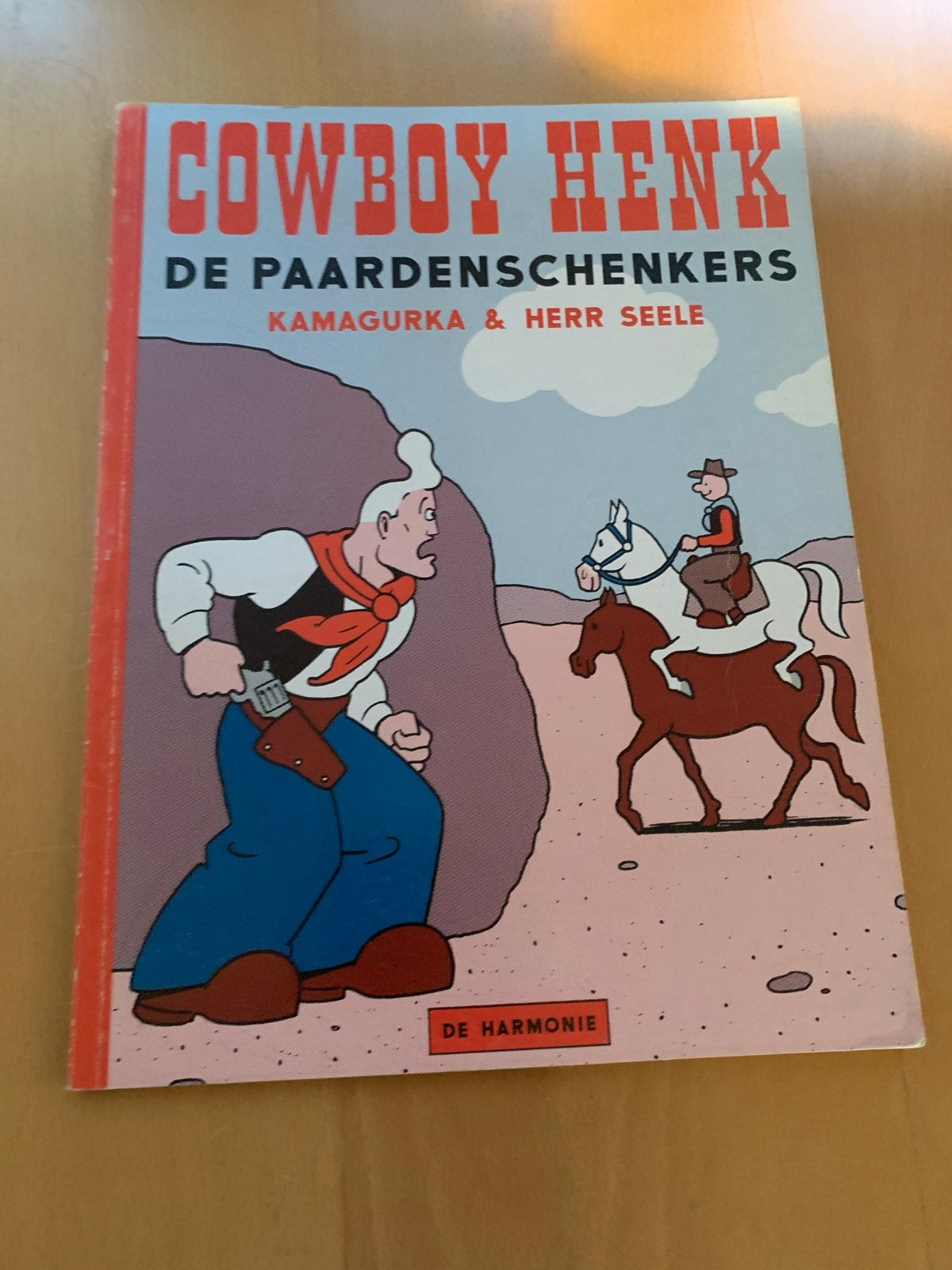 Cowboy Henk - De Paardenschenkers (Kamagurka & Herr Seele), Eén stripboek, Ophalen of Verzenden, Gelezen