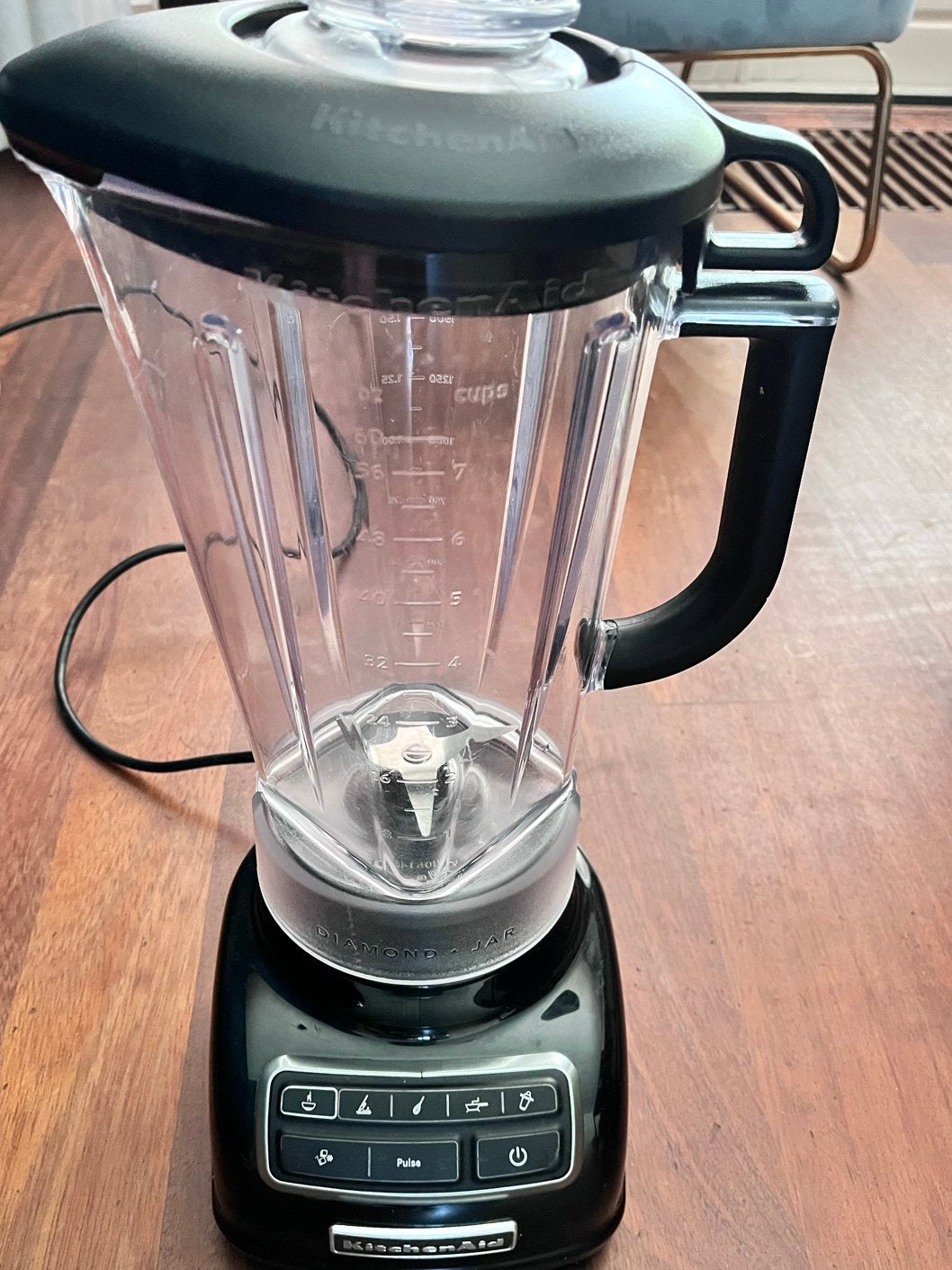 KitchenAid Diamond Blender 5KSB1585 - Zwart, Ophalen, Gebruikt, Blender