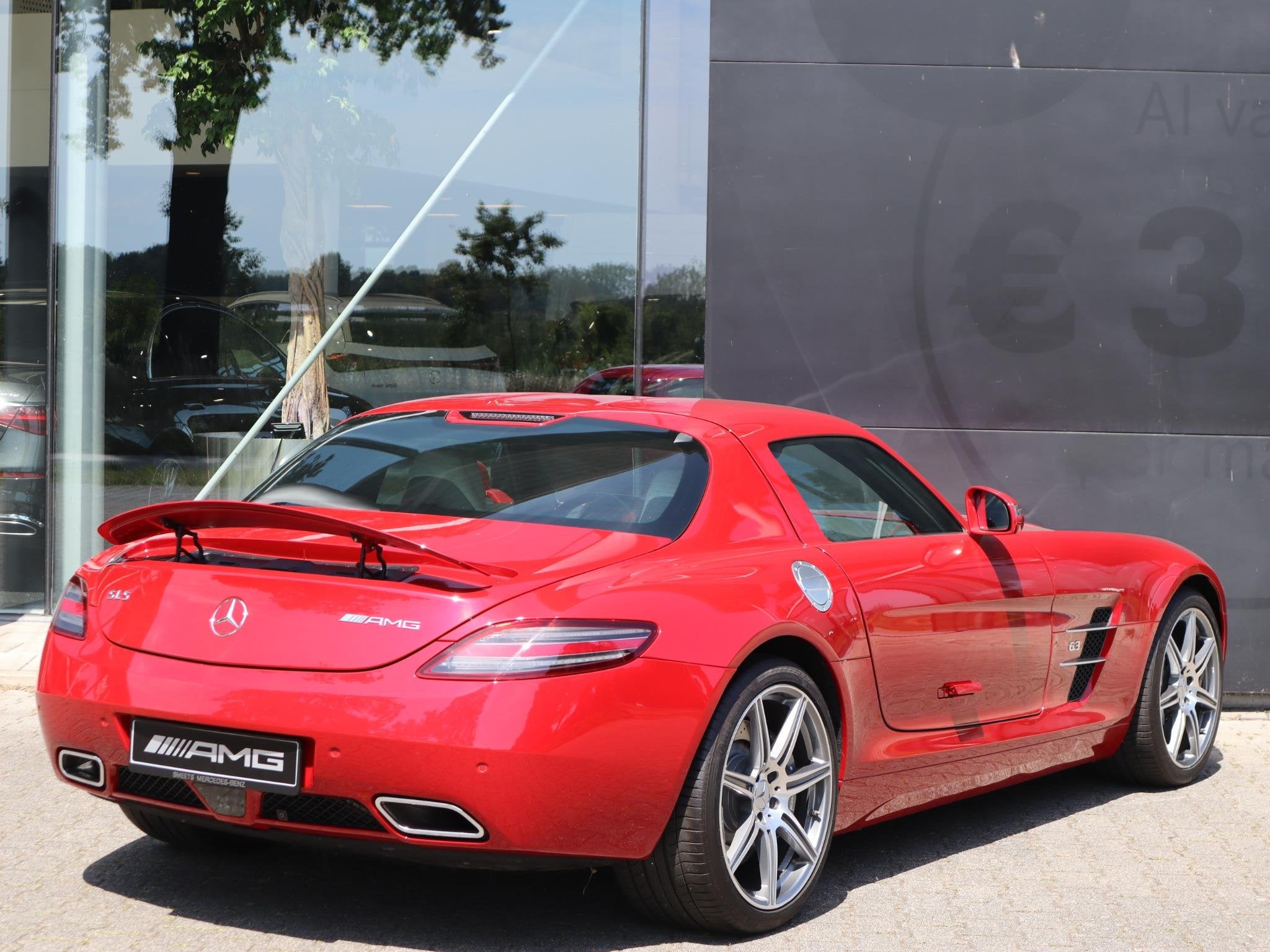 Mercedes-Benz SLS Coupé 6.3 AMG, Auto's, Gebruikt, 1595 kg, Origineel Nederlands, Bedrijf