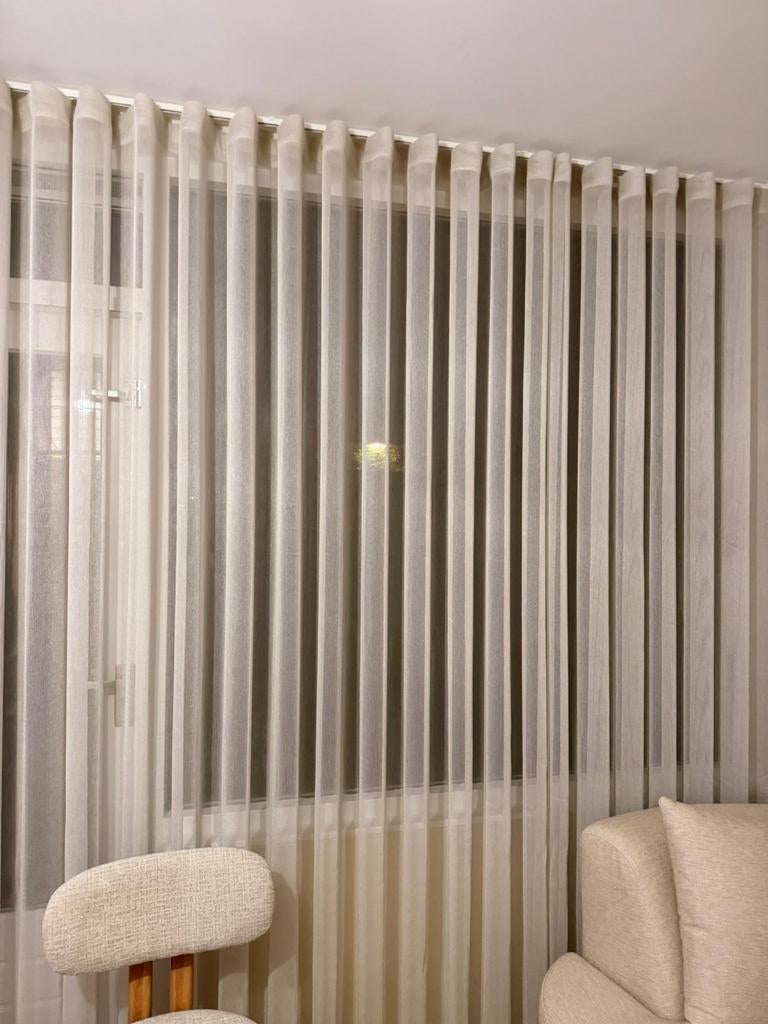 Inbetweens wave plooi | Luxe gordijnen op maat, Ophalen of Verzenden, Nieuw, 200 cm of meer, 200 cm of meer